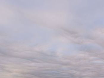 Low angle view of clouds in sky