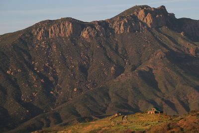 Scenic view of mountains