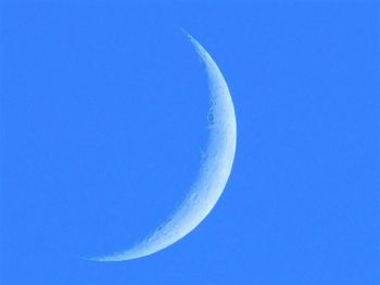 Scenic view of clear blue sky