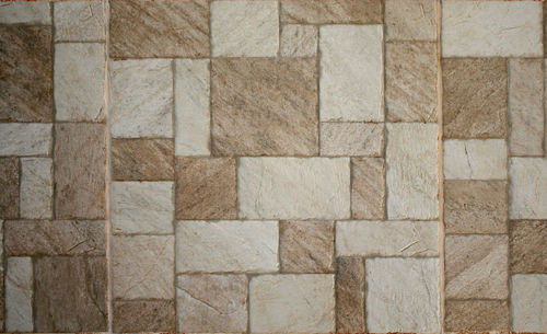 Brown marble-stone mosaic texture