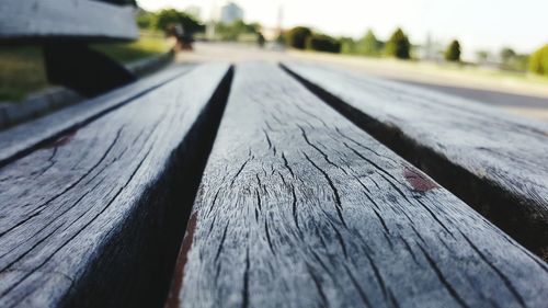 Close-up of wooden surface