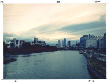 River with buildings in background