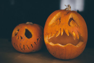 Close-up of pumpkin pumpkins