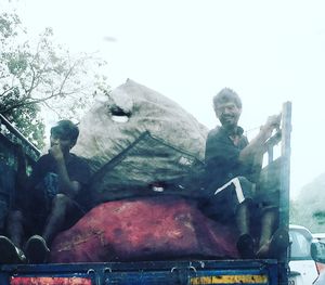 View of landscape against sky