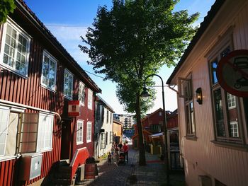 View of buildings in city