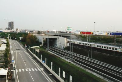 Panoramic view of city against sky