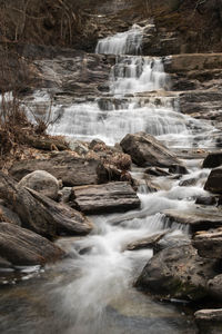 Waterfall in forest