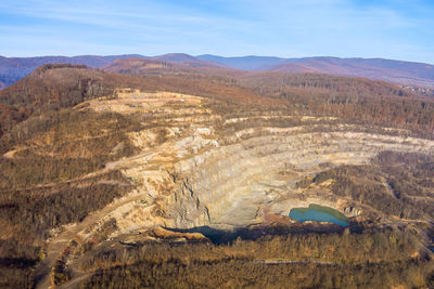 Aerial view of landscape