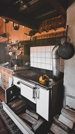 Interior of kitchen at home