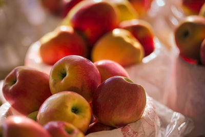 Close-up of apples