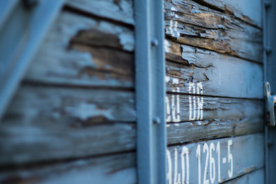 Full frame shot of wood