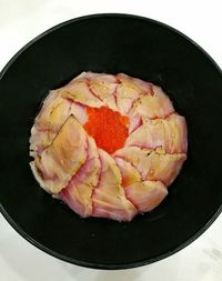 Close-up of bread in plate