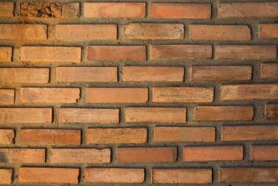 Full frame shot of brick wall