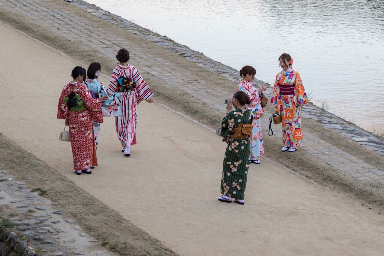 child, girls, medium group of people, teenager, boys, full length, outdoors, beach, childhood, people, women, day, adult, cooperation, community outreach