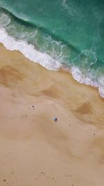 Directly above shot of beach