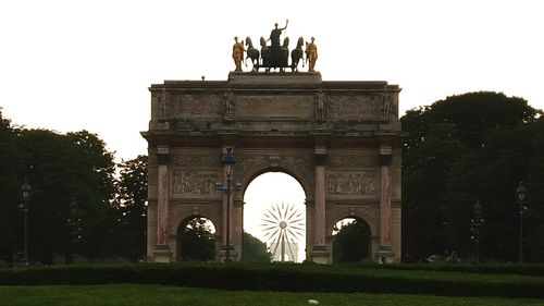 Buddha statue in park