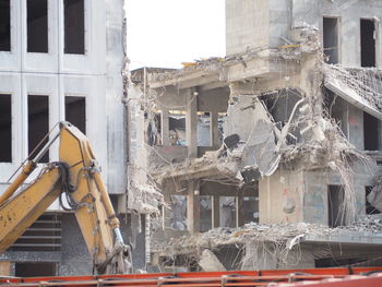 View of an abandoned building