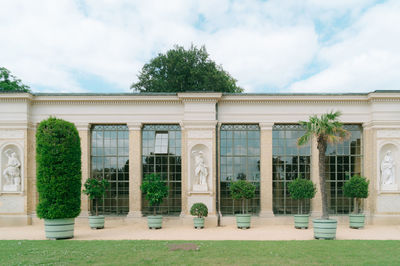 Sanssouci palace in summer