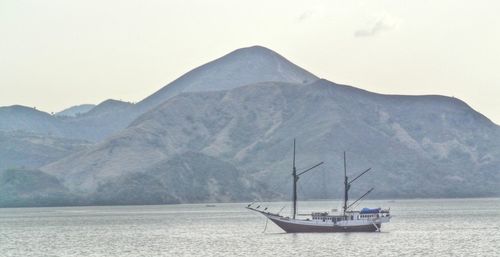 Boats in sea