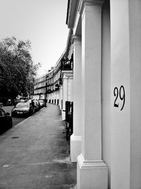 View of built structure in city