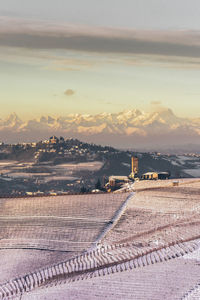 Hills in winter 