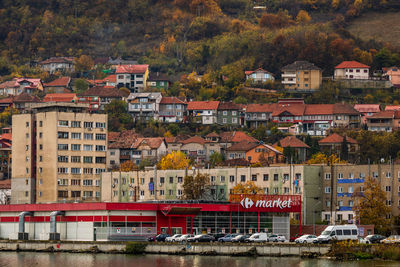 View of buildings in city