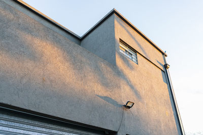 Low angle view of building against sky