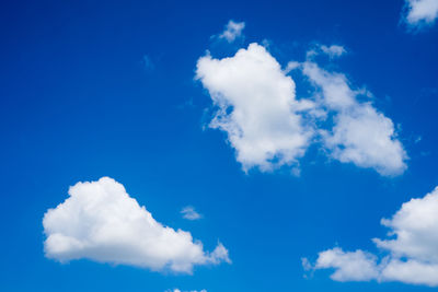 Low angle view of clouds in sky