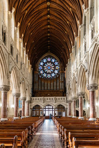 Corridor of cathedral