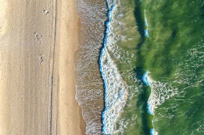 Aerial view of beach