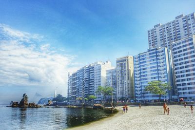 View of buildings in city