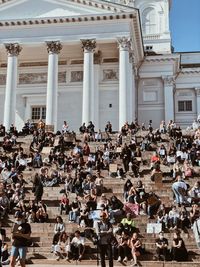 crowd