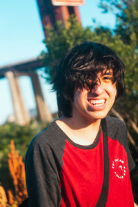 Portrait of smiling boy