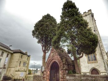 Low angle view of built structure