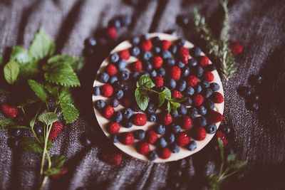 Close-up of strawberries