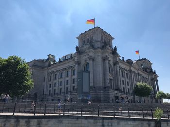 View of historical building against sky