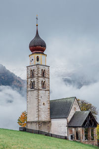 View of historic building against sky