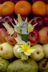 Full frame shot of apples