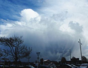 View of cloudy sky