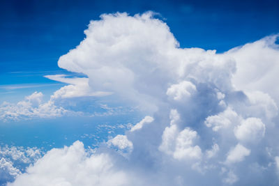 Low angle view of clouds in sky