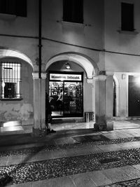 View of building at night