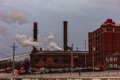 Buildings in city