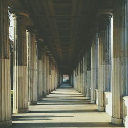 Corridor of building