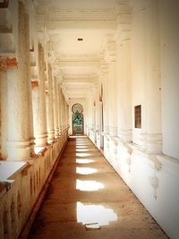 Empty corridor of kellie castle