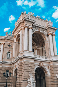 National odessa national academic opera and ballet theatre. architectural monument. travel 