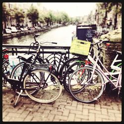 Cars parked in parking lot