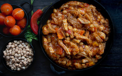 Close-up of food