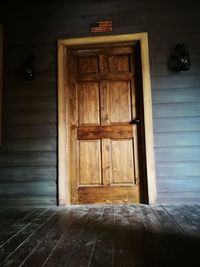 Closed door