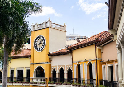 Low angle view of building against sky