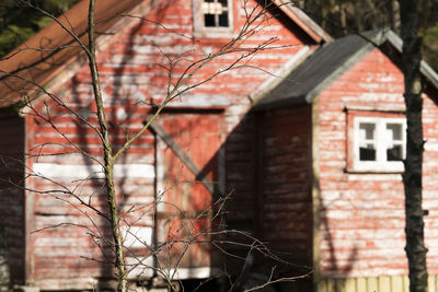 View of old building
